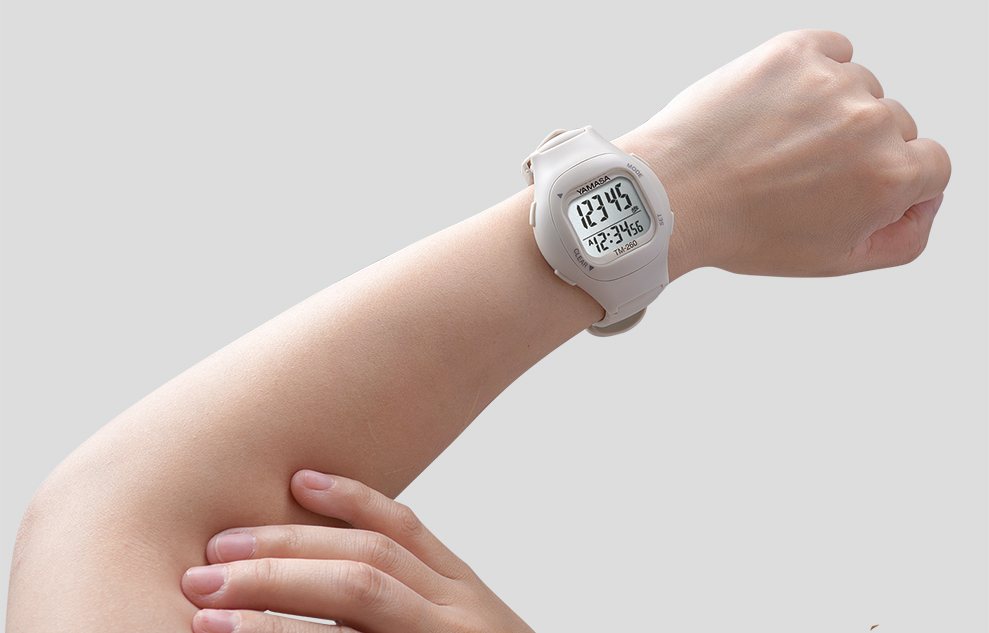 【万歩計®・歩数計(腕時計、メンズ、レディース、レギュラーモデル)】ウォッチ万歩計 WATCH MANPO TM-260(ウォッチタイプ万歩計、腕時計型万歩計、腕時計タイプ万歩計、単機能、かんたん、簡単、カロリー、ダイエット、ウォーキング、健康、散歩、運動、エクササイズ、健康生活)